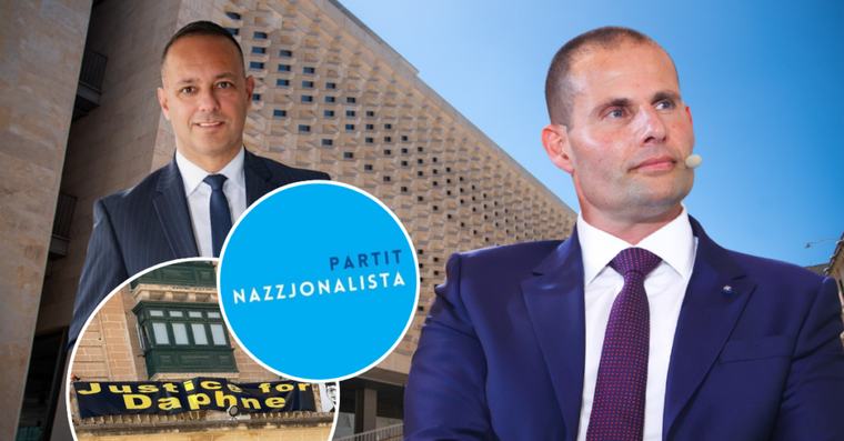PN Demands Action From Robert Abela After Jason Micallef Calls Daphne Justice Banners ‘Vandalism’