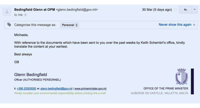 Bedingfield defends police in parliament – years after his OPM blog targeted Daphne