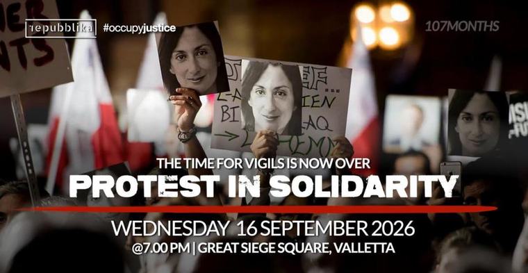 ‘The time for vigils is now over’: Solidarity protest to replace monthly Daphne vigil
