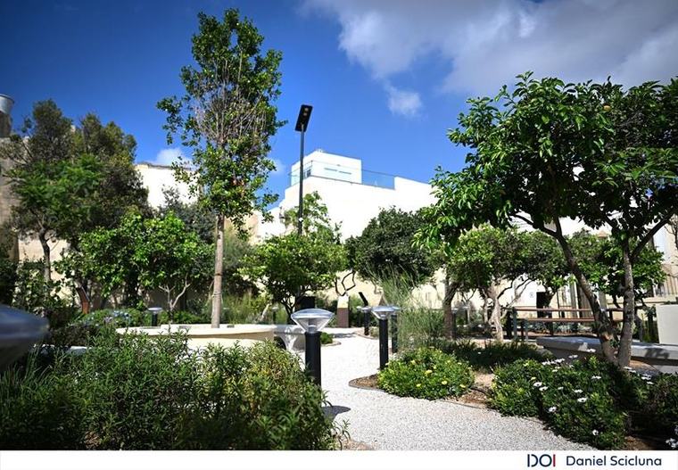 Ġnien il-Larinġ inaugurated on a site previously earmarked for development